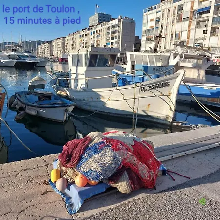 Havana Plage, Balcon , A Pied! * Toulon